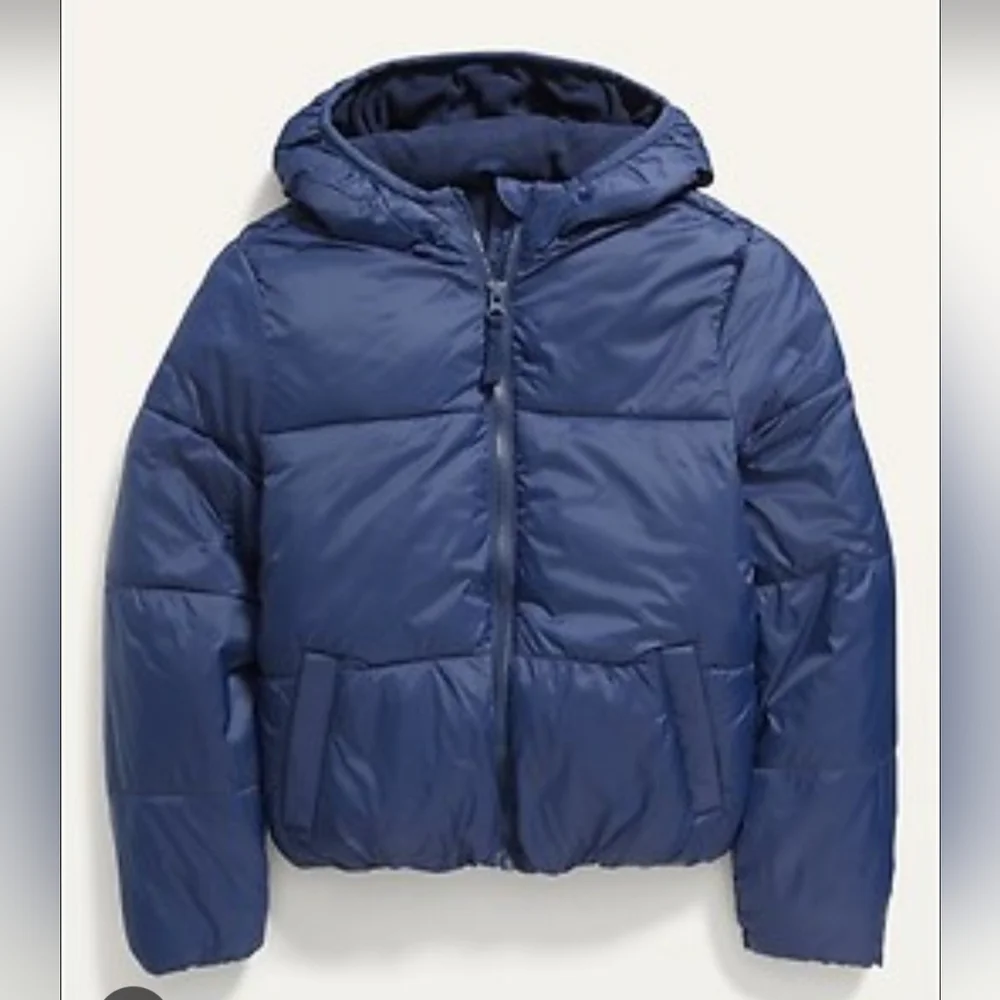OLD NAVY Wind-Resistant Frost-Free Puffer Jacket for Girls SIZE 10-12